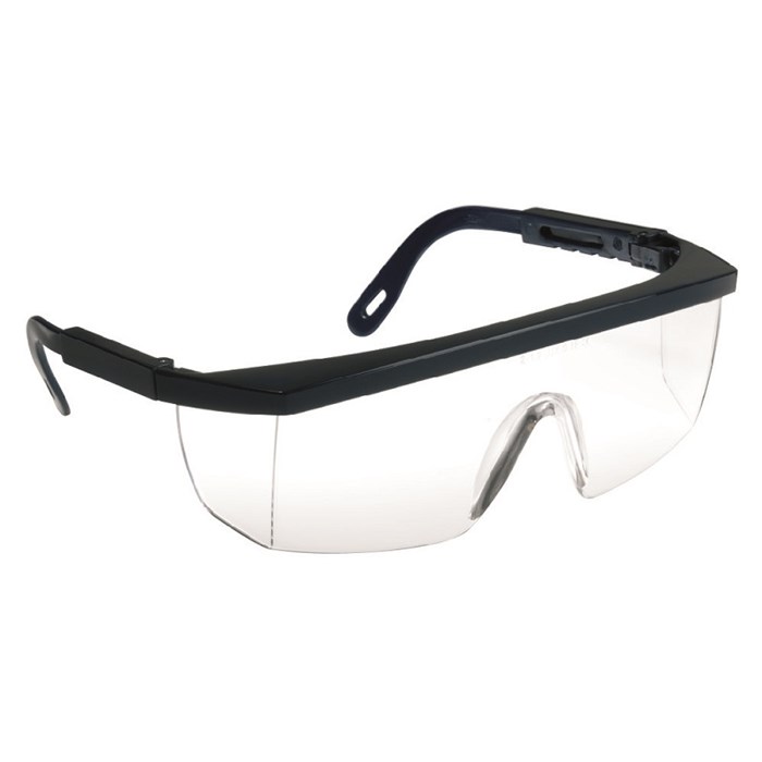 Zaštitne naočare Ecolux - podesive s tamnim okvirom