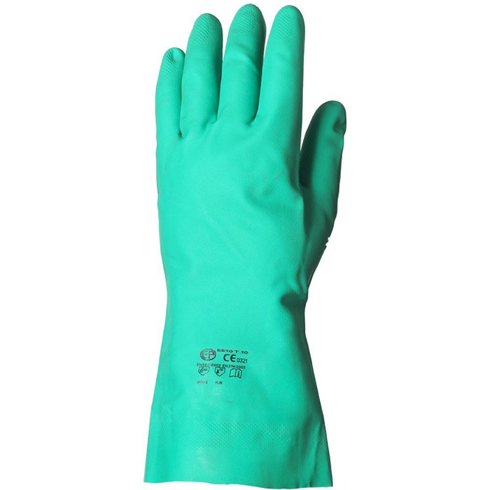 Zaštitne nitrilne rukavice zelene