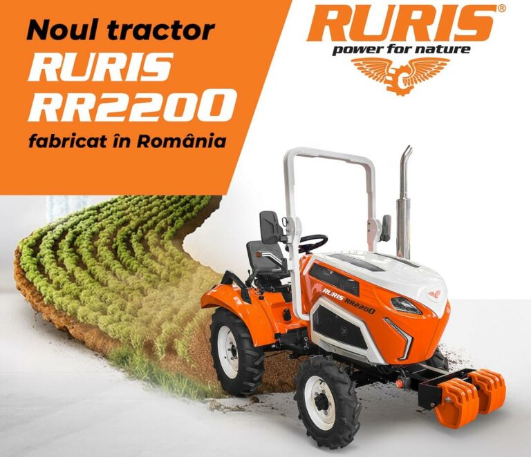 Ruris Craiova predstavila traktor Ruris RR2200 na sajmu Indagra 2024